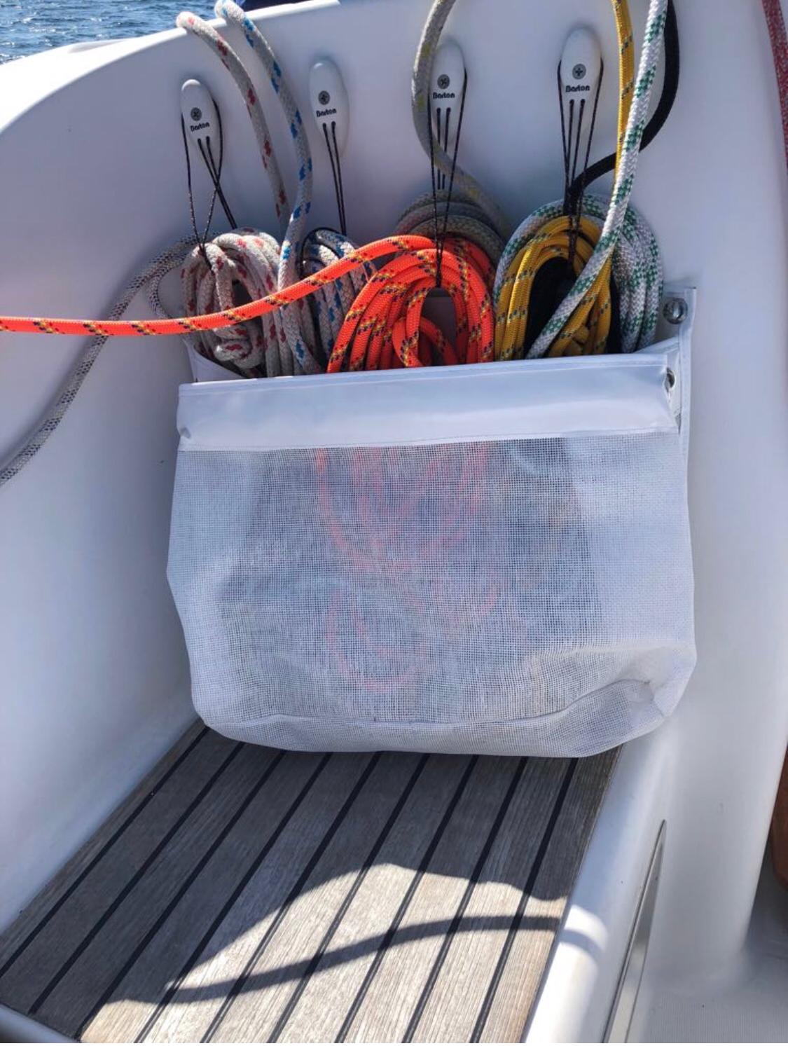 Petate en tejido de vela reciclada o acrilico - Imagen 16