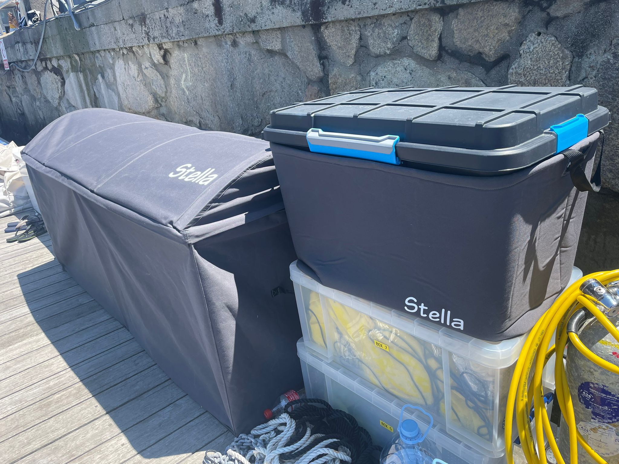 Petate en tejido de vela reciclada o acrilico - Imagen 14